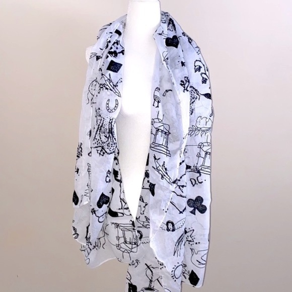 Carven perfumes scarf - Picture 1 of 9